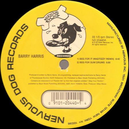 12-дюймовая пластинка БАРРИ ХАРРИС - Beg For It ND20440 Nervous Dog Rec 2000 США Танцевальная и Электронная Б/У
12-дюймовая пластинка БАРРИ ХАРРИС - Beg For It ND20440 Nervous Dog Rec 2000 США Танцевальная и Электронная Б/У
