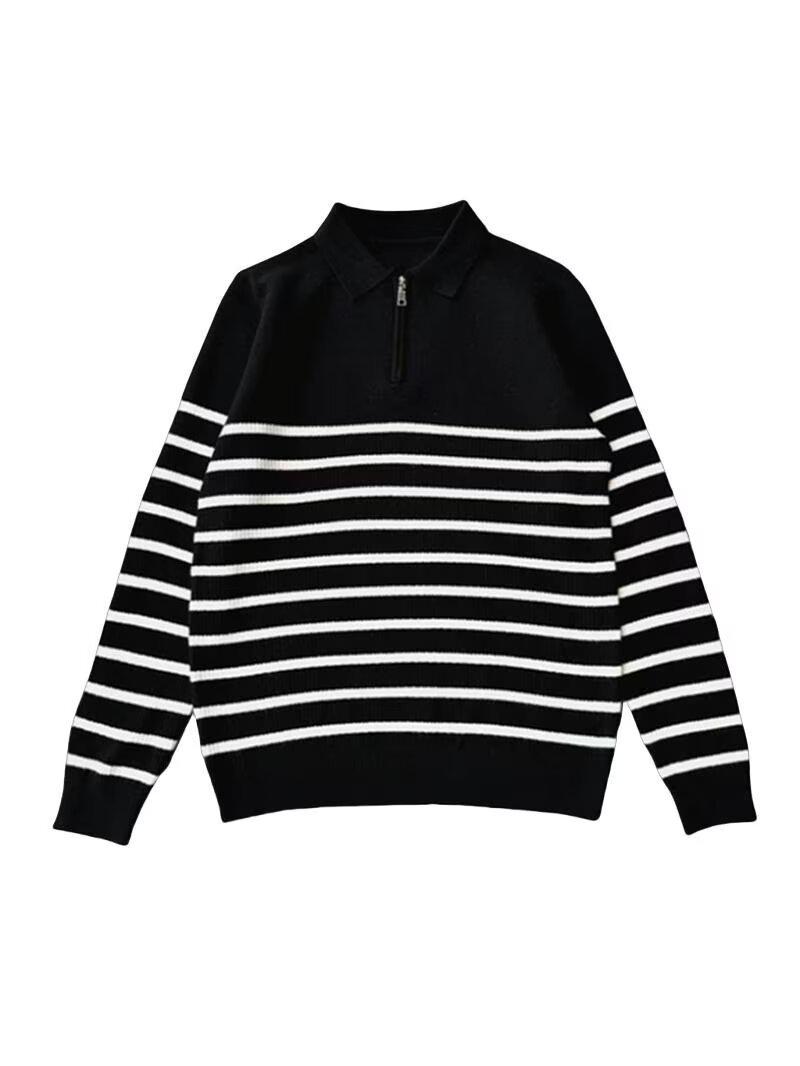 2025 Autumn Men s Thick Knit Sports Style Half-Zip Long Sleeve Loose Fit Sweater XXXL чорний
2025 Autumn Men s Thick Knit Sports Style Half-Zip Long Sleeve Loose Fit Sweater XXXL чорний