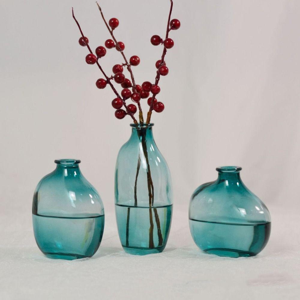 Glass Hydroponic Vase Gradient Color Flower Arranger Multi-function Vase Ornaments transparent-A
Glass Hydroponic Vase Gradient Color Flower Arranger Multi-function Vase Ornaments transparent-A