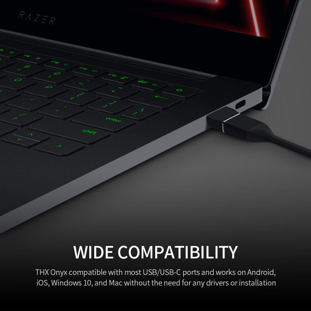 Портативный ЦАП-усилитель для наушников Razer THX Onyx с технологией THX AAA, качество звука HiFi
Портативный ЦАП-усилитель для наушников Razer THX Onyx с технологией THX AAA, качество звука HiFi