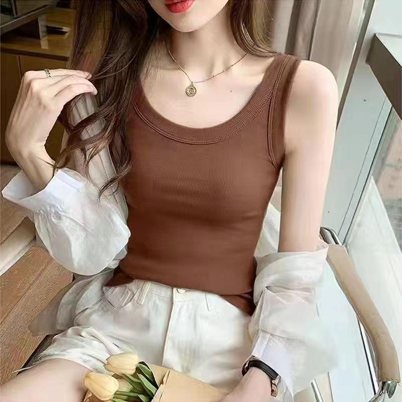 Women s Ribbed Modal Slimming Vest with Side Bra Support, Round Neck Bodycon Base Layer for Spring & Summer Large
Women s Ribbed Modal Slimming Vest with Side Bra Support, Round Neck Bodycon Base Layer for Spring & Summer Large