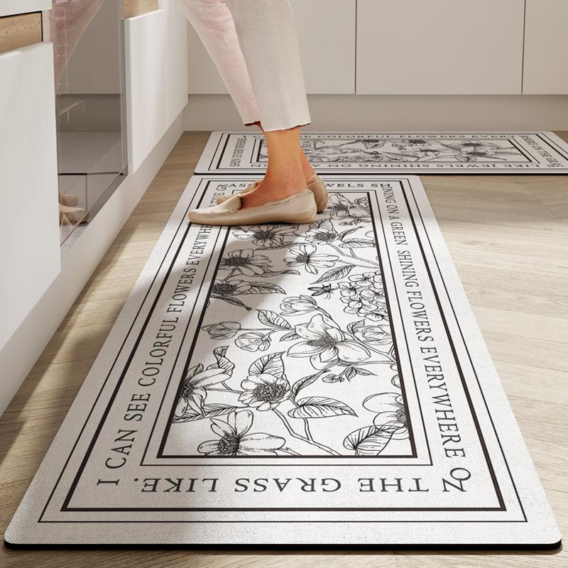New Kitchen Mat Slip Absorbent Quick Drying Living Room Carpet High Quality Absorbent Anti Fall Rugs Anti Oil Stain Floor Mats 40X60cm
New Kitchen Mat Slip Absorbent Quick Drying Living Room Carpet High Quality Absorbent Anti Fall Rugs Anti Oil Stain Floor Mats 40X60cm