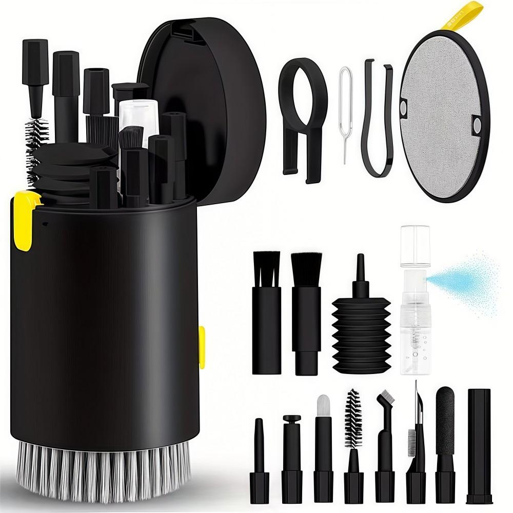 20in1 Computer Keyboard Cleaner Kit All-in-one Multifunctional Laptop Dust Removal Kit Mini Portable Phone Screen Clean Set чорний
20in1 Computer Keyboard Cleaner Kit All-in-one Multifunctional Laptop Dust Removal Kit Mini Portable Phone Screen Clean Set чорний