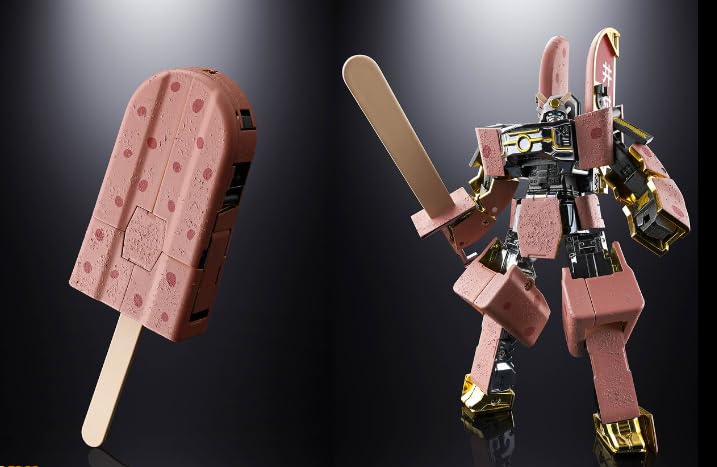 Chogokin Azuki Bar Robo Diecast 110 мм 240 г Продукт сотрудничества Chogokin 50th Anniversary
Chogokin Azuki Bar Robo Diecast 110 мм 240 г Продукт сотрудничества Chogokin 50th Anniversary