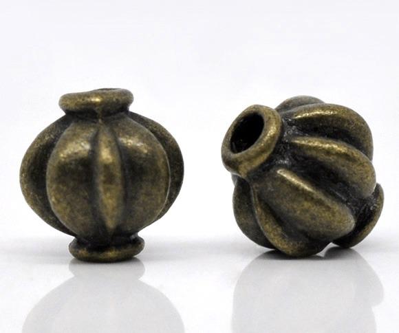 Doreen Box Zinc Metal Alloy Spacer Beads Lantern Antique Bronze Color Plated About 8mm x 8mm ,Hole:Approx 2mm,10 /60PCs
Doreen Box Zinc Metal Alloy Spacer Beads Lantern Antique Bronze Color Plated About 8mm x 8mm ,Hole:Approx 2mm,10 /60PCs