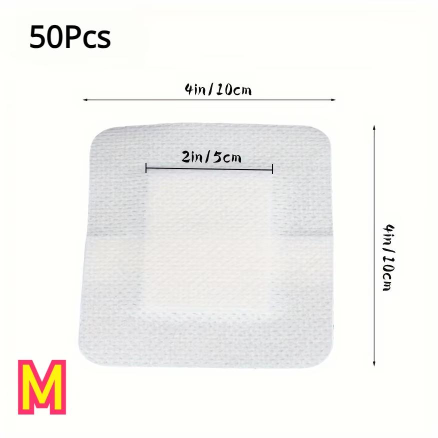 50 pcs 6*7cm grand pansement adhésif médical Non tissé pansement, facile à déchirer, équipement de protection, Application 50pcs
50 pcs 6*7cm grand pansement adhésif médical Non tissé pansement, facile à déchirer, équipement de protection, Application 50pcs
