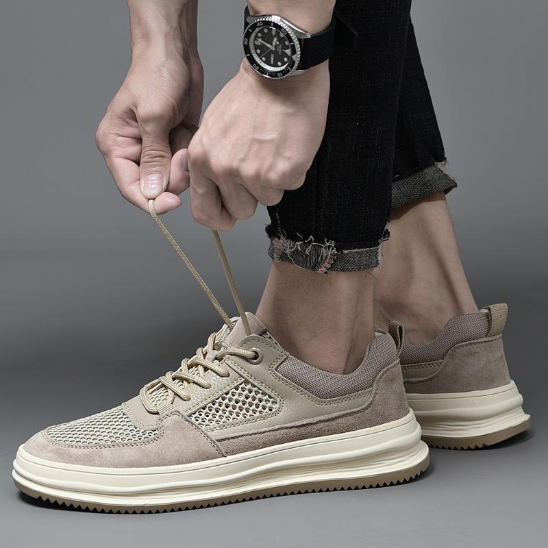 Spring Summer Newestmen Causal Shoes Breathable Mesh Men Sneakers High Quality Lace-Up Comfortable Soft Leather Men Sports Shoes
Spring Summer Newestmen Causal Shoes Breathable Mesh Men Sneakers High Quality Lace-Up Comfortable Soft Leather Men Sports Shoes