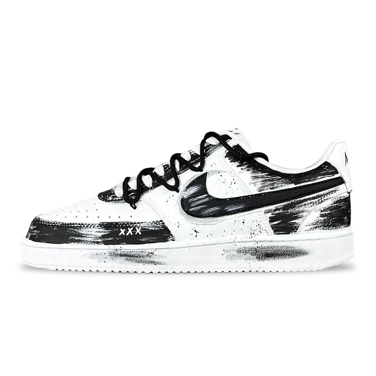 Nike Court Vision 1 Slip Resistant Low top Skateboard Shoes Men s Black White DH2987-101(Team528-) 38.5
Nike Court Vision 1 Slip Resistant Low top Skateboard Shoes Men s Black White DH2987-101(Team528-) 38.5