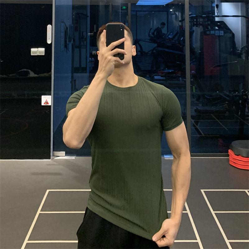 Ice Silk High Elastic Quick-drying Sports Short-sleeved Solid Color Fitness Clothes Men s Tight Round Neck T-shirt XXXL армія зелений колір
Ice Silk High Elastic Quick-drying Sports Short-sleeved Solid Color Fitness Clothes Men s Tight Round Neck T-shirt XXXL армія зелений колір