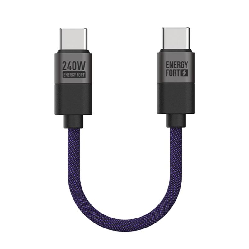 PD240W Двусторонний Type-C Кабель для передачи данных Нейлоновая оплетка Шнур для зарядки Быстрая зарядка Кабель данных для путешествий и офиса 1
PD240W Двусторонний Type-C Кабель для передачи данных Нейлоновая оплетка Шнур для зарядки Быстрая зарядка Кабель данных для путешествий и офиса 1
