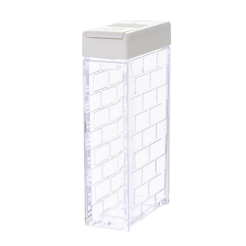 Набор из 6 прозрачных банок для специй с двойными крышками - Герметичные солонки и многоцелевые банки для хранения