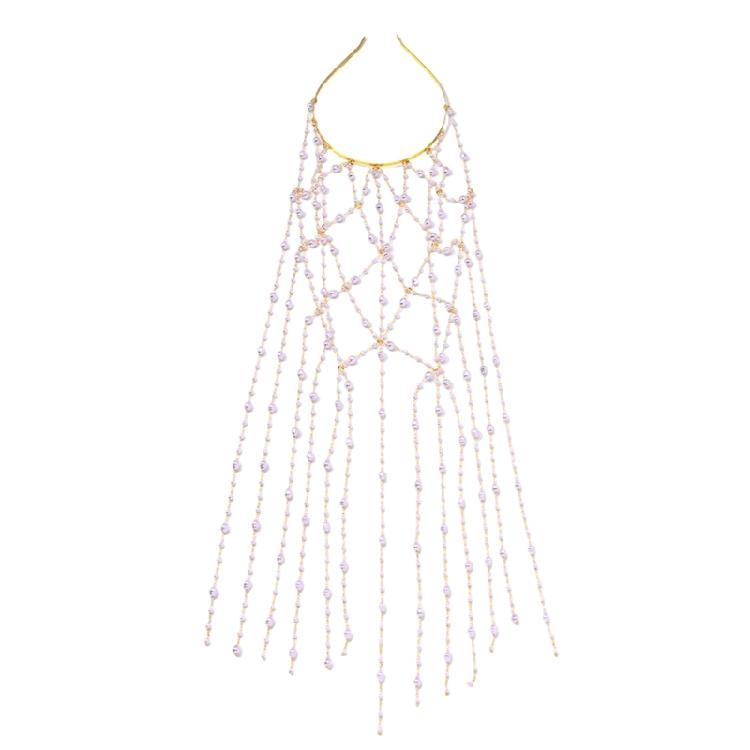 Trendy Bridal Hairband Displaying Glittering Pearls And Flowing Fringes Costume Hairband Hair Decors for Various Outfits золотой
Trendy Bridal Hairband Displaying Glittering Pearls And Flowing Fringes Costume Hairband Hair Decors for Various Outfits золотой