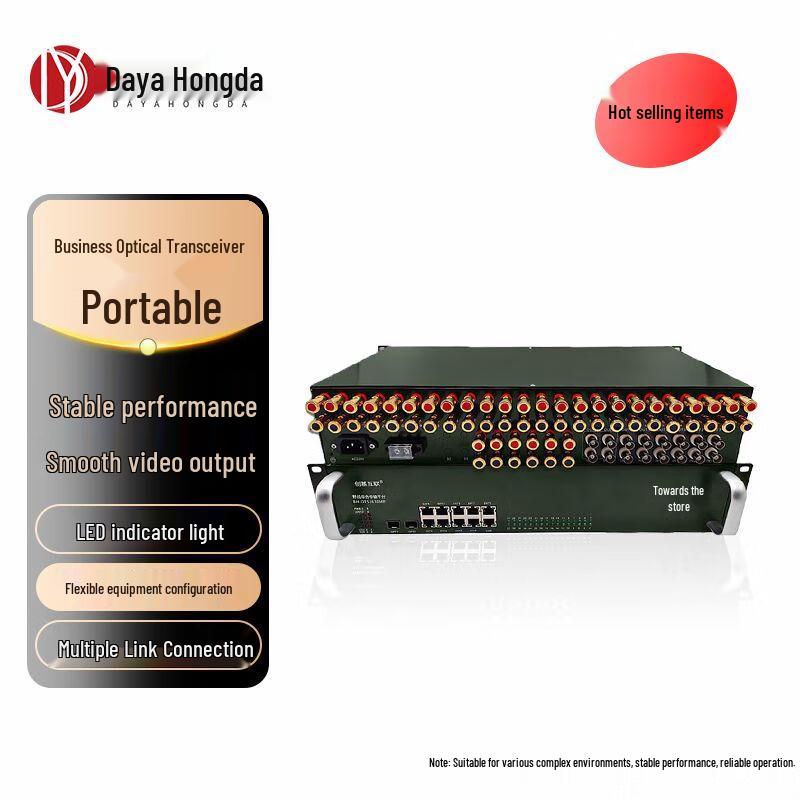 Daya Hongda Integrated & Multi-Service Fiber Optic Multiplexer
Daya Hongda Integrated & Multi-Service Fiber Optic Multiplexer