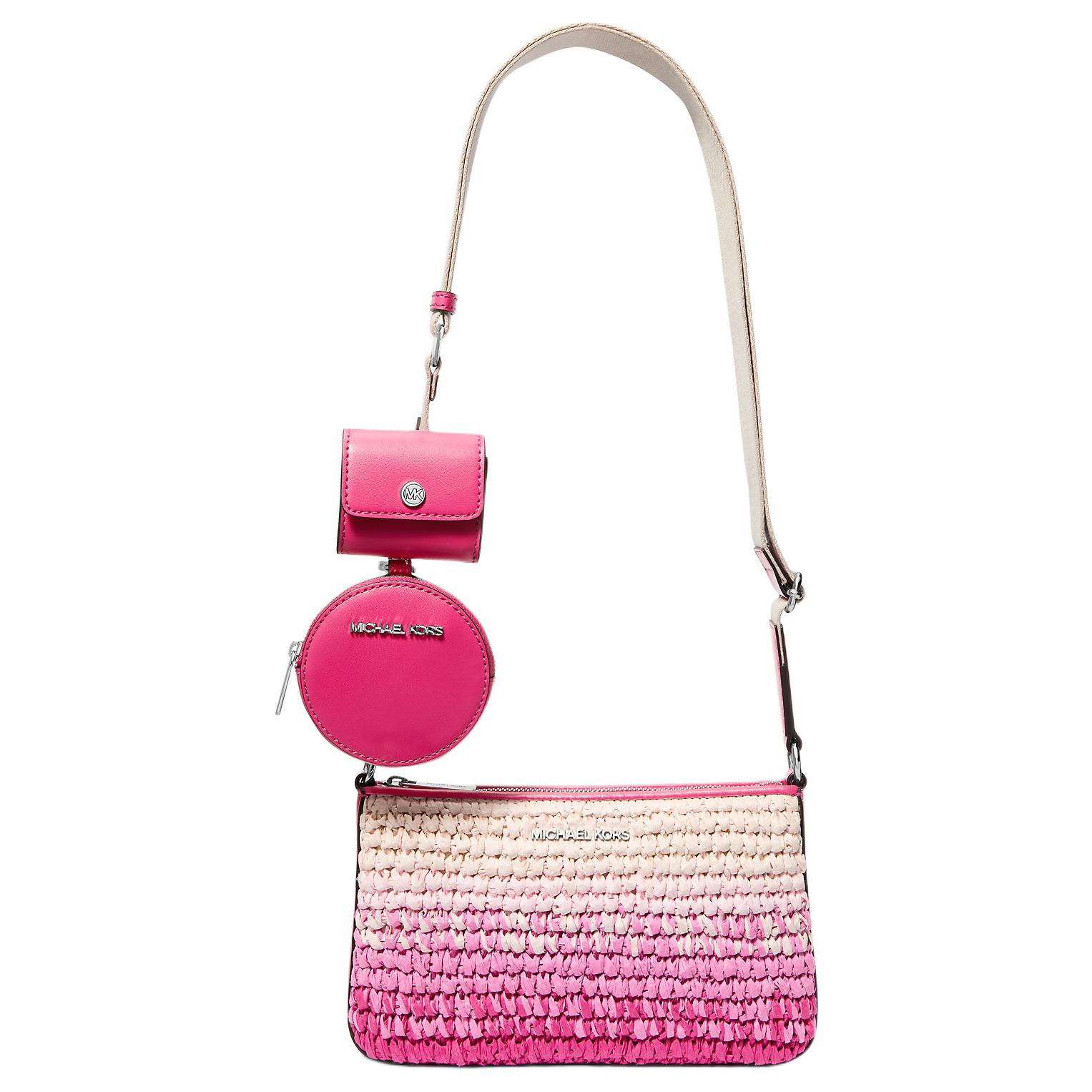 Michael Kors MK Jet Set Gradient Design Woven Craft Straw Crossbody Bag Small Women Bags Dragon-Fruit 35S5STVC1W-DRAGONFRUIT Basic Set (Bag)
Michael Kors MK Jet Set Gradient Design Woven Craft Straw Crossbody Bag Small Women Bags Dragon-Fruit 35S5STVC1W-DRAGONFRUIT Basic Set (Bag)