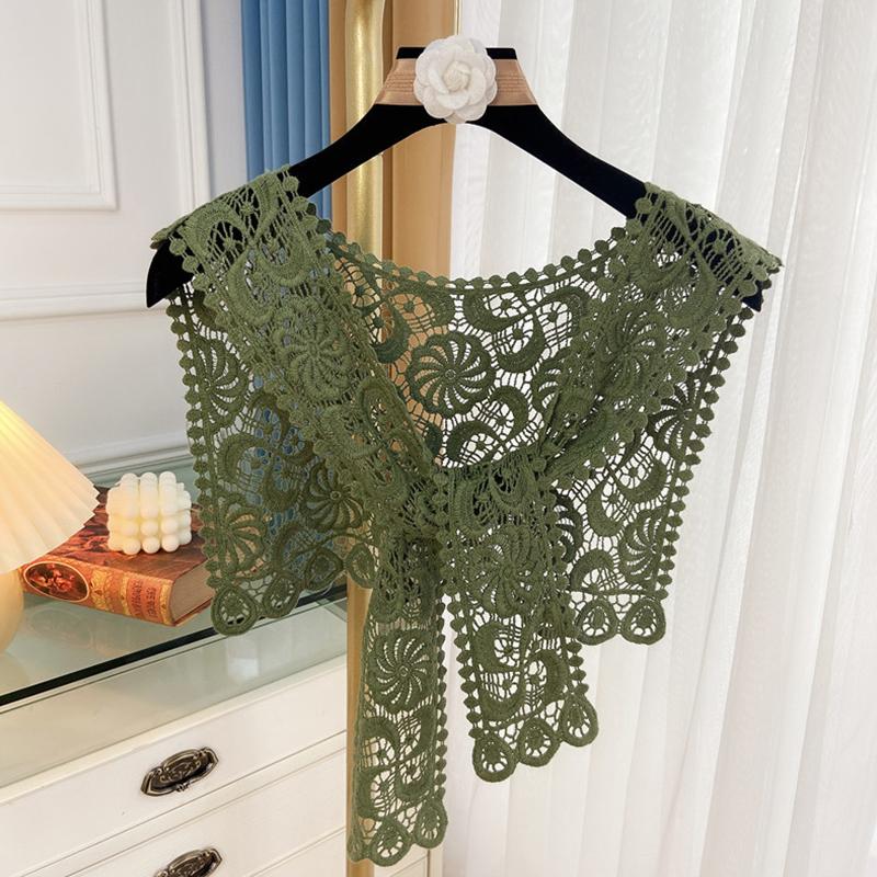 Винтажный стиль дворца женский фальшивый воротник ажурный крючком кружево полурубашка ожерелье шаль галстук-бабочка
Винтажный стиль дворца женский фальшивый воротник ажурный крючком кружево полурубашка ожерелье шаль галстук-бабочка