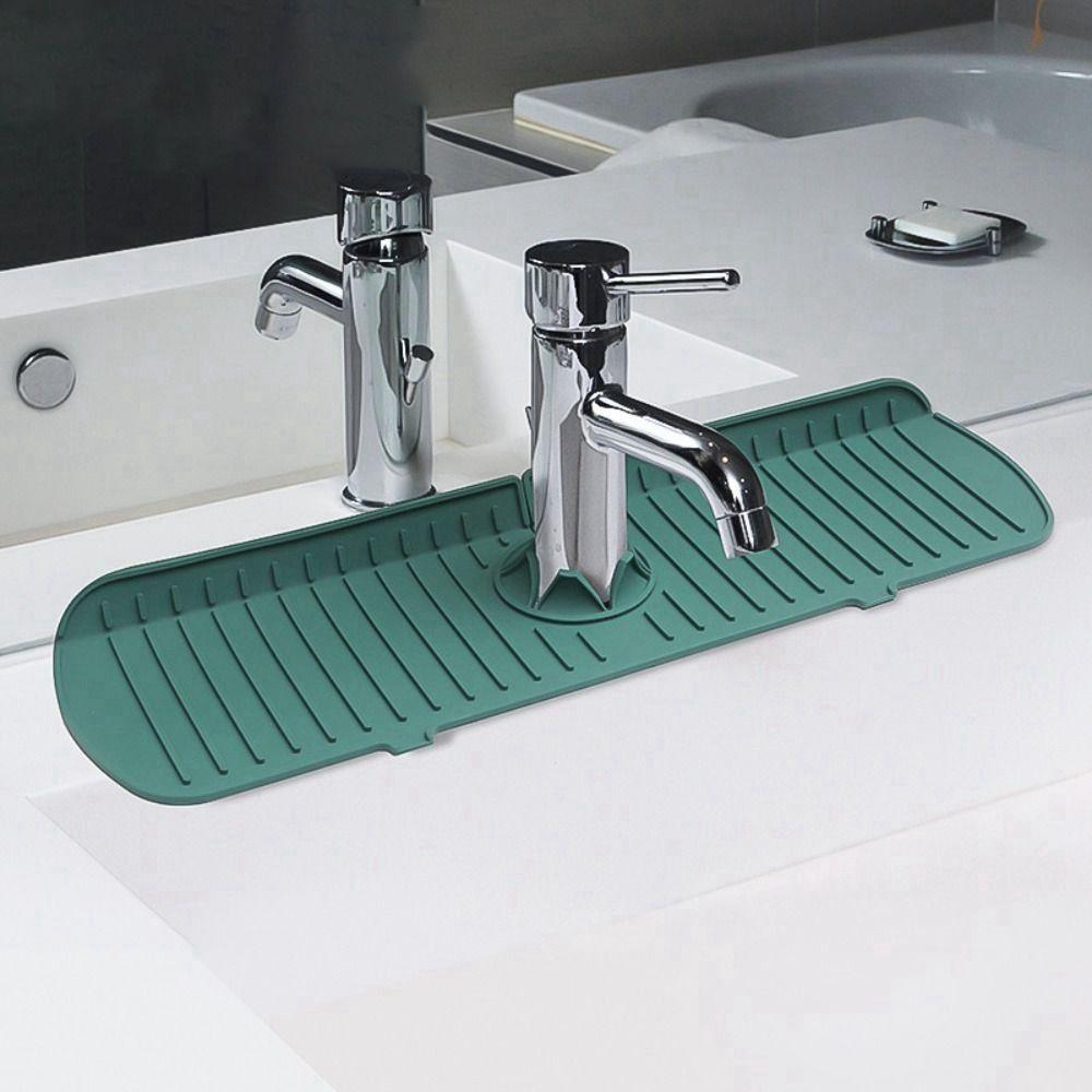 Ripples Mildew Proof Draining Countertop Protector Sink Splash Pad Faucet Mat Water Catcher Mat S зелений
Ripples Mildew Proof Draining Countertop Protector Sink Splash Pad Faucet Mat Water Catcher Mat S зелений