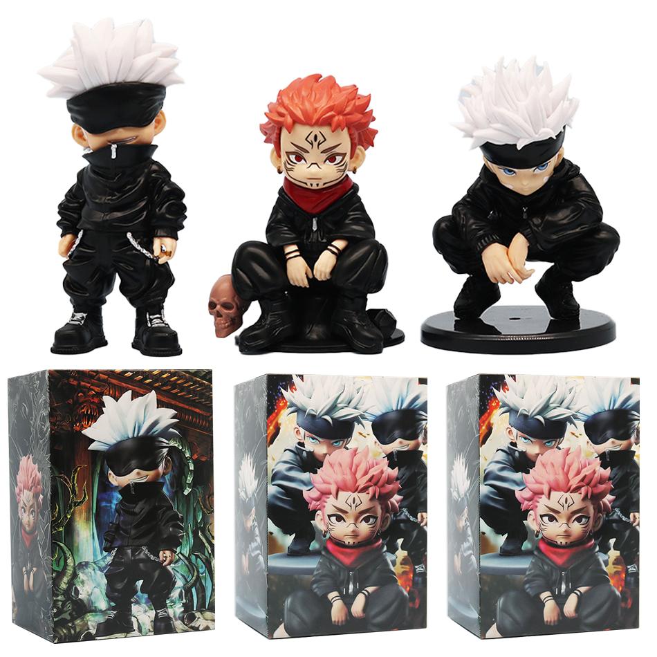 Нова аніме-фігурка Jujutsu Kaisen 15 см, 3 стилі, Сатору Годжо, фігурка-екшн, Володар проклять Сукуна, колекційна модель, лялька
Нова аніме-фігурка Jujutsu Kaisen 15 см, 3 стилі, Сатору Годжо, фігурка-екшн, Володар проклять Сукуна, колекційна модель, лялька