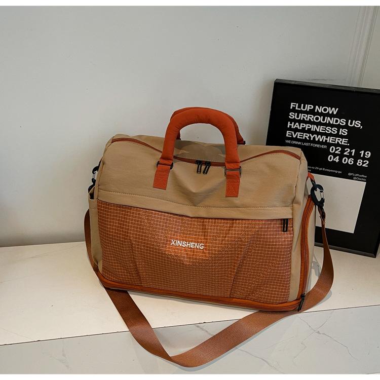 2025 new large-capacity travel bag women s lightweight short-distance travel handbag sports fitness bag shoulder messenger bag коричневый
2025 new large-capacity travel bag women s lightweight short-distance travel handbag sports fitness bag shoulder messenger bag коричневый