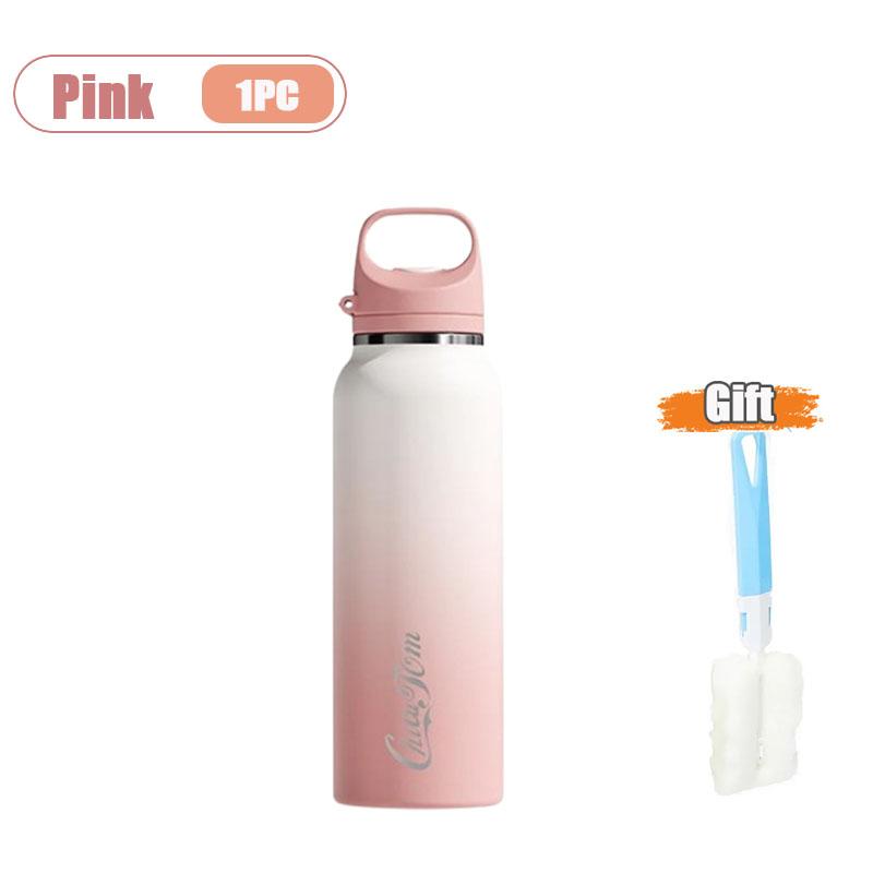 600ml Stainless Steel Vacuum FlaskOne Touch Lid Car Gym Sports Large Capacity Cold Hot Student Water Bottle DrinkwareAccessories 600ml
600ml Stainless Steel Vacuum FlaskOne Touch Lid Car Gym Sports Large Capacity Cold Hot Student Water Bottle DrinkwareAccessories 600ml