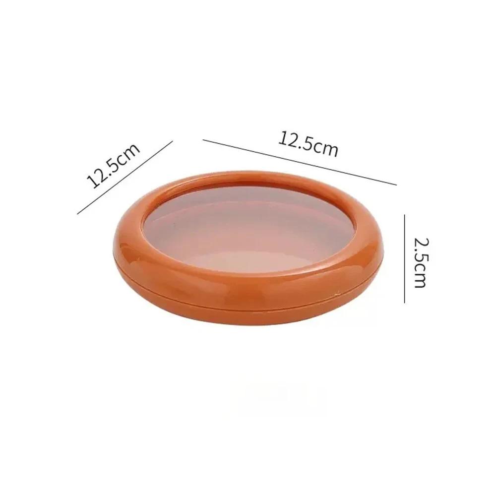 Reusable food saver box, half-cut fruit preservation seal cover, retractable film storage container, practical kitchen tools коричневий
Reusable food saver box, half-cut fruit preservation seal cover, retractable film storage container, practical kitchen tools коричневий