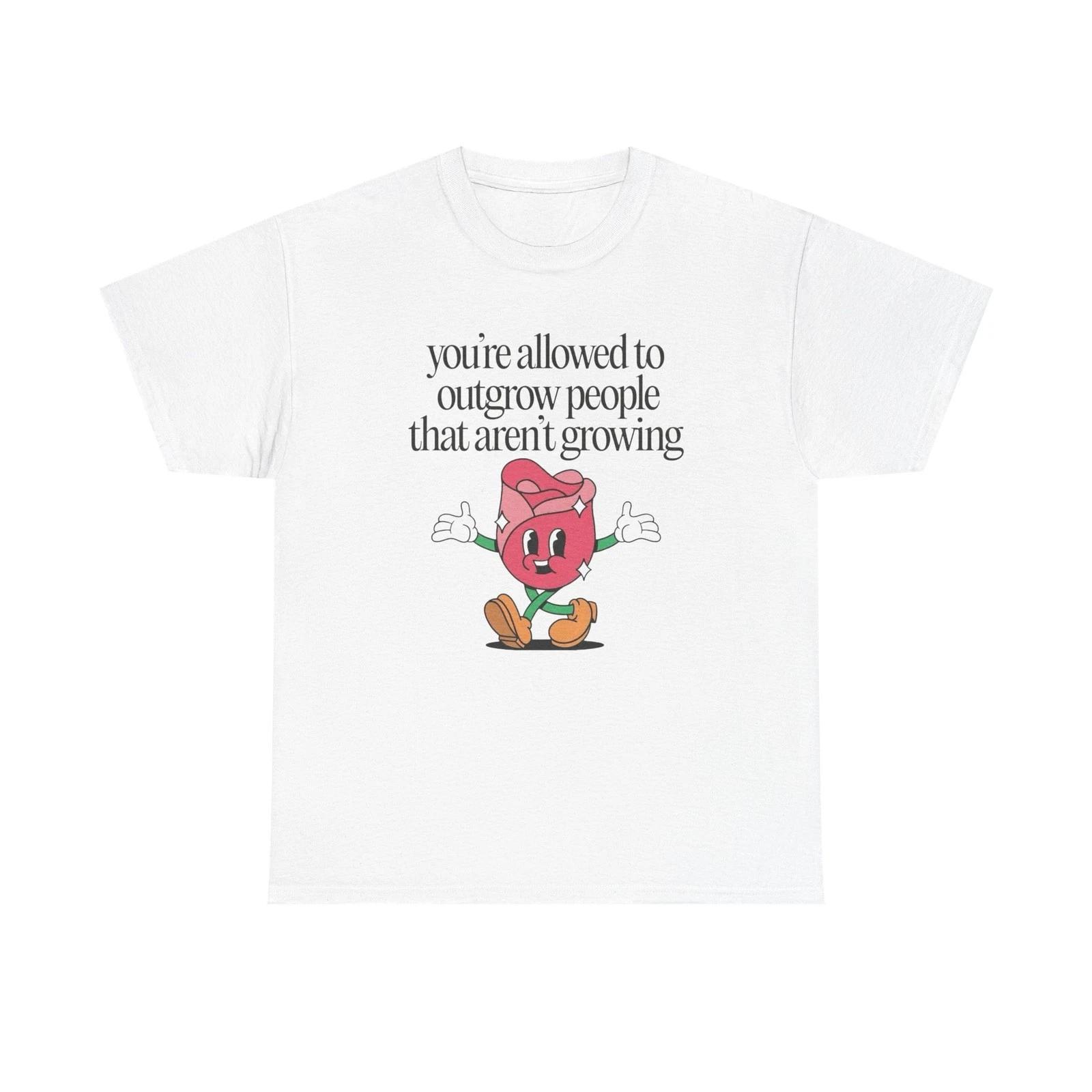 Your Allowed To Outgrow People Graphic T Shirt Unisex Heavy Cotton Tee S
Your Allowed To Outgrow People Graphic T Shirt Unisex Heavy Cotton Tee S