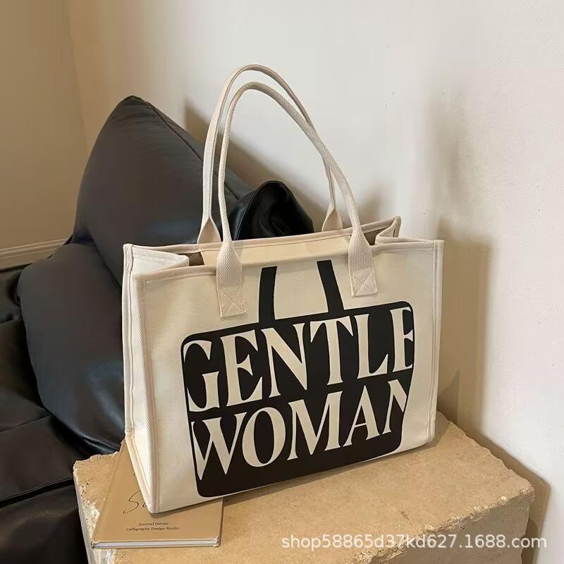 New large-capacity women s tote bag casual letter handbag 2026 new college student class canvas bag чёрный
New large-capacity women s tote bag casual letter handbag 2026 new college student class canvas bag чёрный