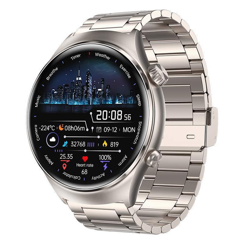 GT5 Pro Smartwatch: HD Bluetooth Call, Waterproof, NFC, Sports Bracelet
GT5 Pro Smartwatch: HD Bluetooth Call, Waterproof, NFC, Sports Bracelet