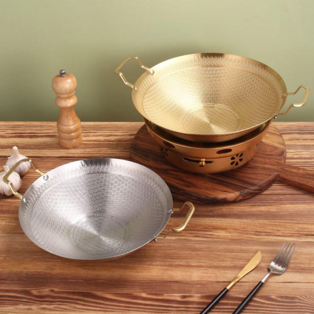 Korean Style Honeycomb Pattern Spicy Pot Non Stick Frying Cooking Pot Dry Boiler Restaurant 22cm срібний
Korean Style Honeycomb Pattern Spicy Pot Non Stick Frying Cooking Pot Dry Boiler Restaurant 22cm срібний