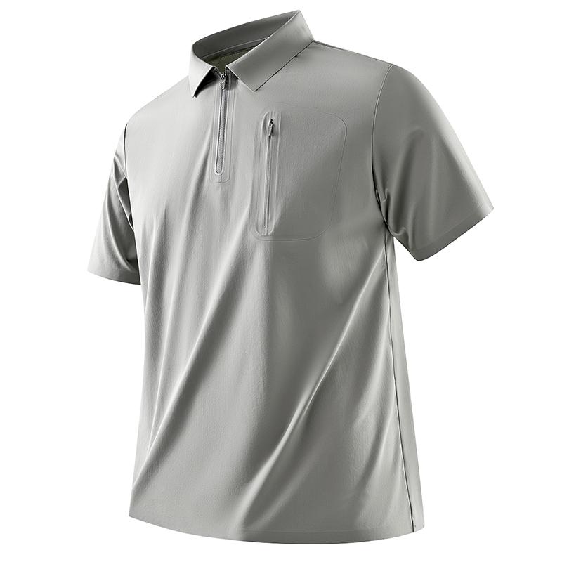 Ice Silk POLO Shirt, Quick-drying, Thin, Breathable And Sweat-wicking T-shirt, Loose Elastic Sports Casual T-shirt, Ice Silk Casual Short Sleeve 3XL сірий колір
Ice Silk POLO Shirt, Quick-drying, Thin, Breathable And Sweat-wicking T-shirt, Loose Elastic Sports Casual T-shirt, Ice Silk Casual Short Sleeve 3XL сірий колір