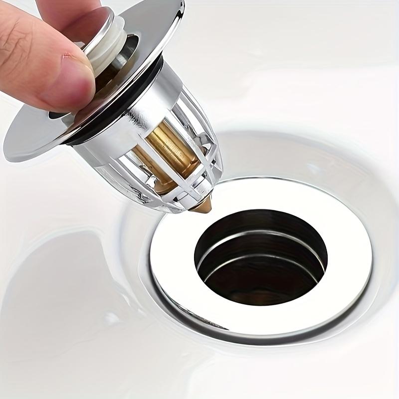 Слив для раковины в ванной с корзиной против засоров, простая установка, кнопочный механизм для ванных комнат, прачечных и кухонь
Слив для раковины в ванной с корзиной против засоров, простая установка, кнопочный механизм для ванных комнат, прачечных и кухонь