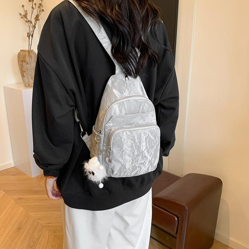 Multifunctional lightweight small backpack niche design fashionable versatile oblique span bag trendy women cycling travel breast bag single package рожевий
Multifunctional lightweight small backpack niche design fashionable versatile oblique span bag trendy women cycling travel breast bag single package рожевий