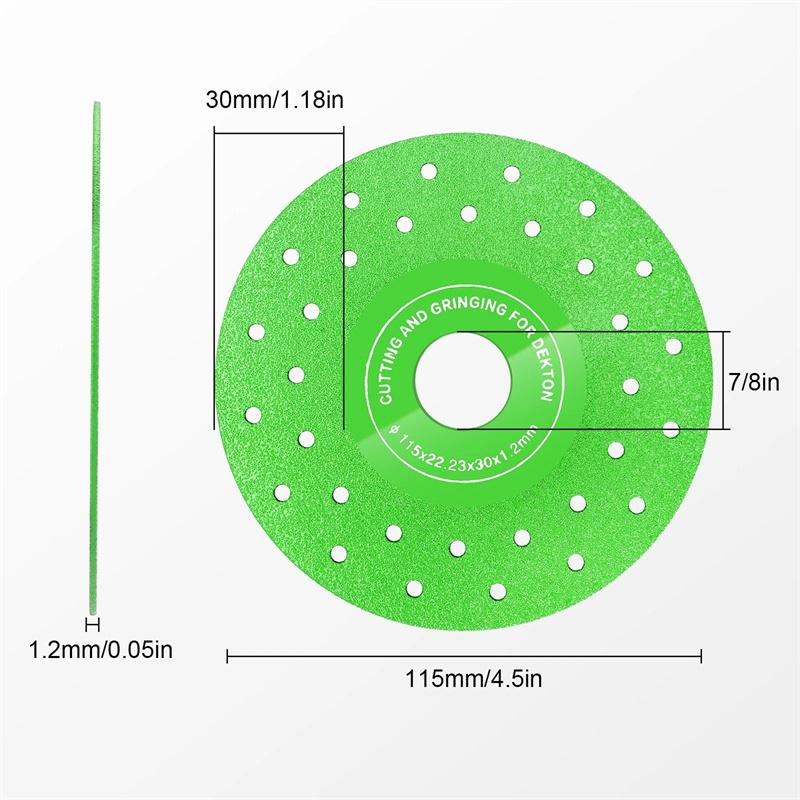 3PCS Glass Cutting Disc 115mm Saw Blade Diamond Jade Wine Bottle Ceramic Polish Angle Grinder Machine Glass Tile Cutting Wheel
3PCS Glass Cutting Disc 115mm Saw Blade Diamond Jade Wine Bottle Ceramic Polish Angle Grinder Machine Glass Tile Cutting Wheel