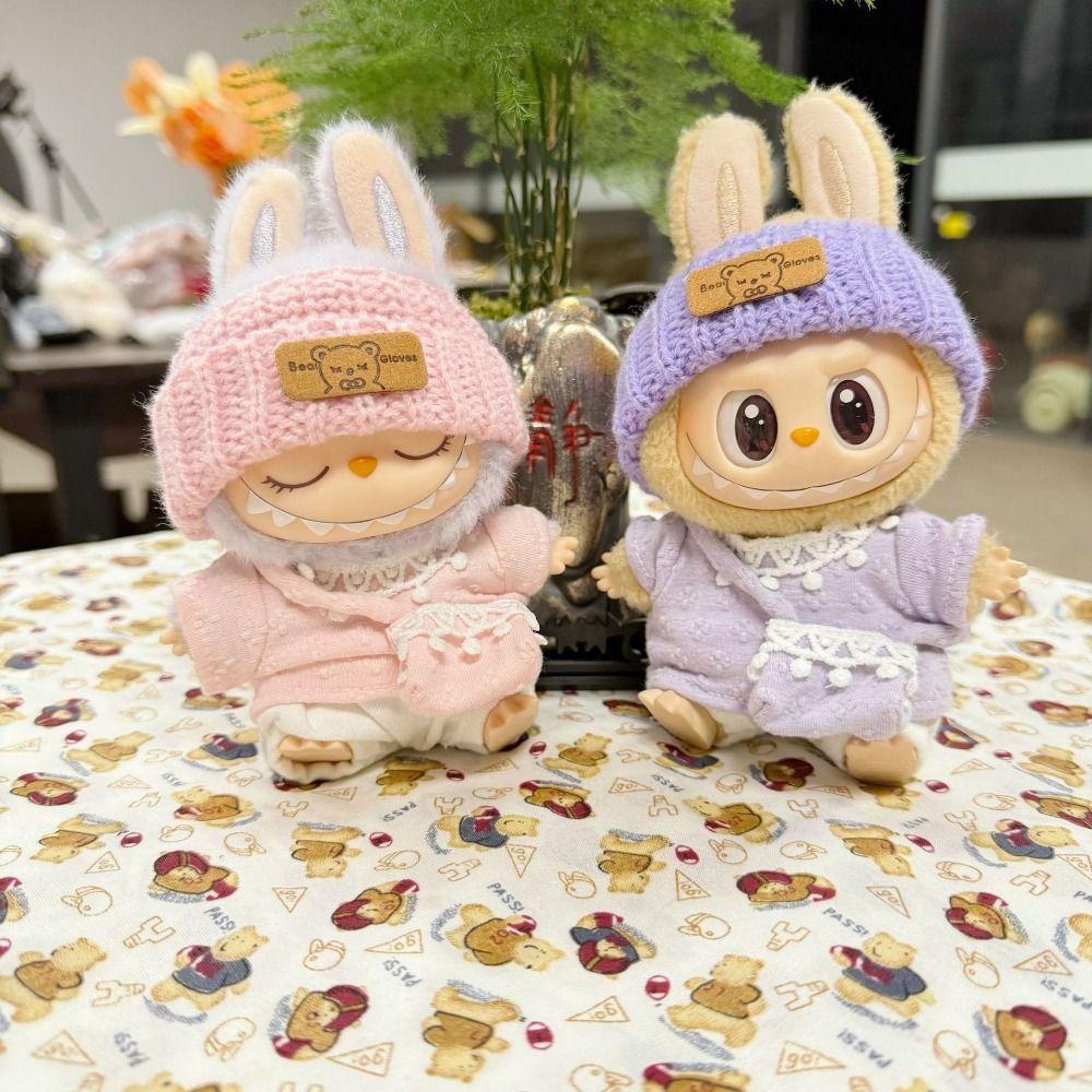 Bright Color Hat Labubu Doll s Clothes Knitted 17cm Plush Dolls Clothes Children Gift Style 3
Bright Color Hat Labubu Doll s Clothes Knitted 17cm Plush Dolls Clothes Children Gift Style 3