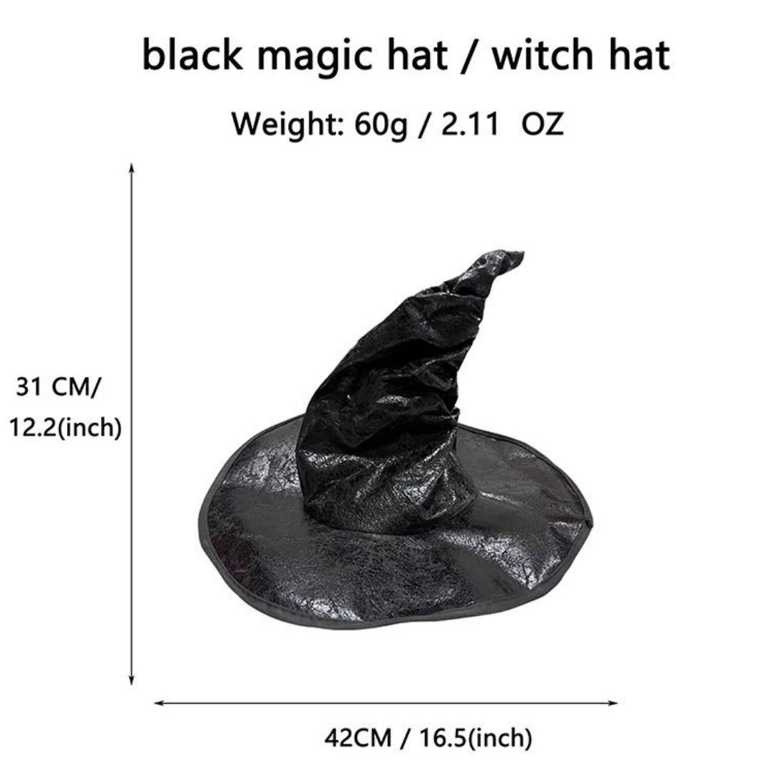 Halloween Leather Witch Wizard Hats Vintage Party Hat Headwear Props Decoration Cosplay Costume Accessories for Children Adult
Halloween Leather Witch Wizard Hats Vintage Party Hat Headwear Props Decoration Cosplay Costume Accessories for Children Adult