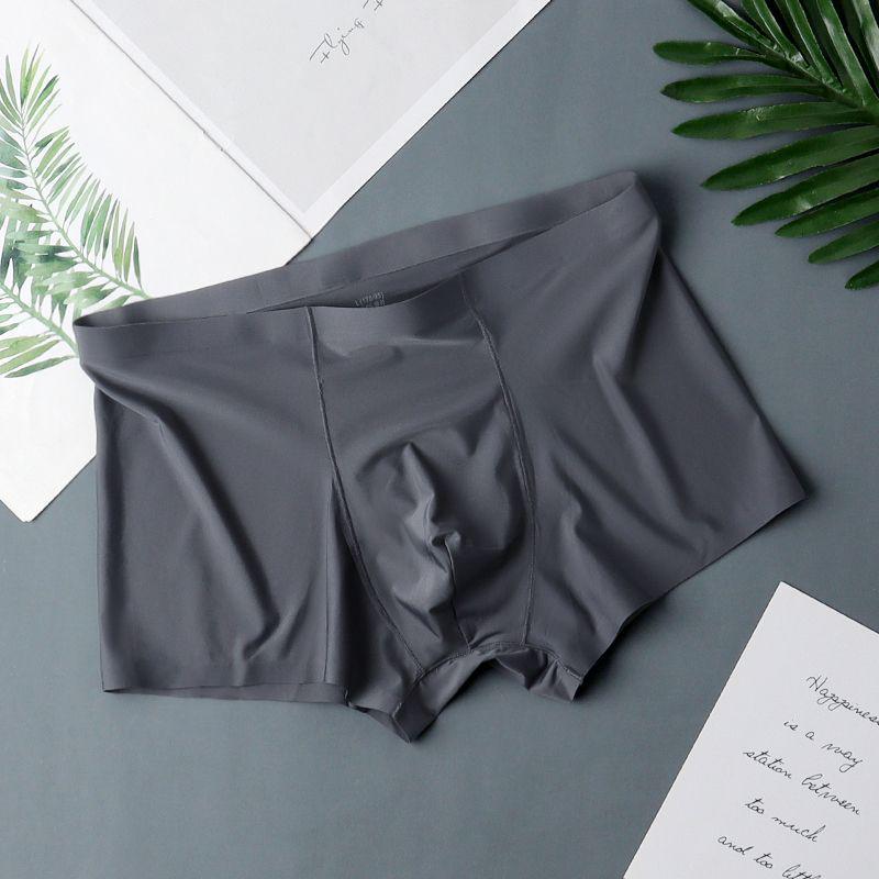 Men s Summer Ice Silk Seamless Boxer Briefs - Breathable, Lightweight, Youthful Design. XXL (recommended 70-80kg)
Men s Summer Ice Silk Seamless Boxer Briefs - Breathable, Lightweight, Youthful Design. XXL (recommended 70-80kg)
