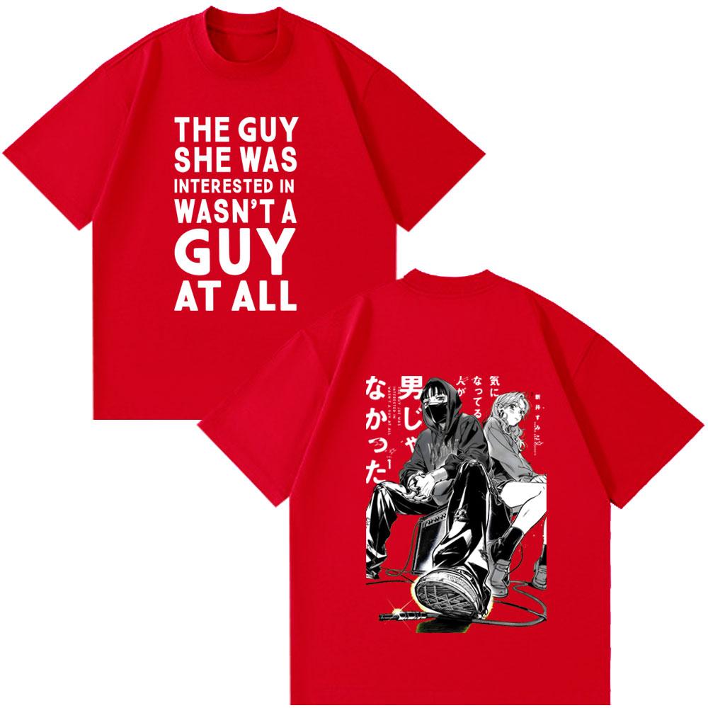 The Guy She Was Interested in Wasn t A Guy At All Unisex Women Funny Style Clothing Summer Loose Couple Tshirts Overszied Tee Tops S
The Guy She Was Interested in Wasn t A Guy At All Unisex Women Funny Style Clothing Summer Loose Couple Tshirts Overszied Tee Tops S
