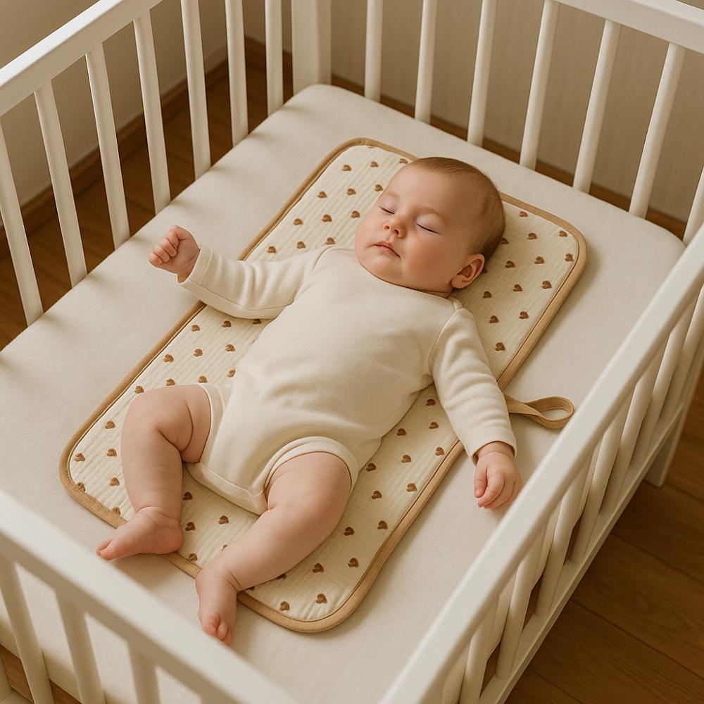 Breathable Infant Diaper Mat Soft Baby Bed Pad Folding Baby Diaper Changing Pad Nappy Changing Style 1
Breathable Infant Diaper Mat Soft Baby Bed Pad Folding Baby Diaper Changing Pad Nappy Changing Style 1
