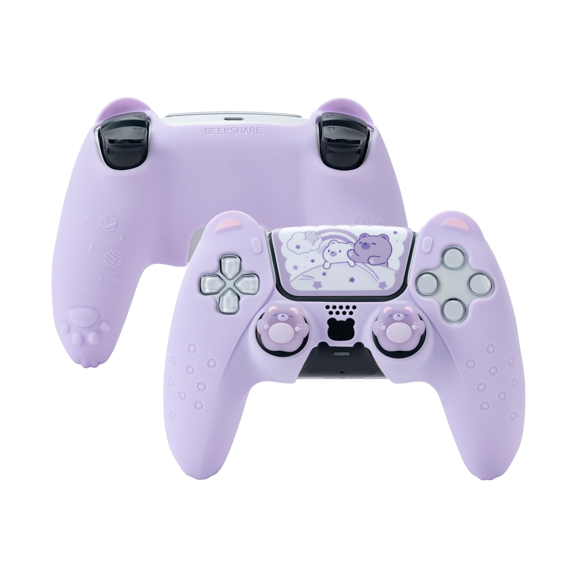 Контролер GeekShare PS5 Silicone Soft Skin Сумісний із PlayStation 5 Обкладинка та наклейка контролера PS5 Захисний Захисний Легкий для PS5
Контролер GeekShare PS5 Silicone Soft Skin Сумісний із PlayStation 5 Обкладинка та наклейка контролера PS5 Захисний Захисний Легкий для PS5