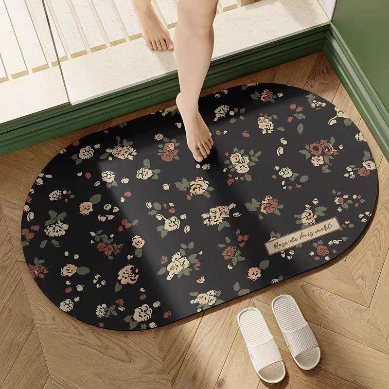 Diatom mud floor mat, quick drying anti slip door mat, bathroom mat, bathroom foot mat 40X60cm 15.7X23.6in
Diatom mud floor mat, quick drying anti slip door mat, bathroom mat, bathroom foot mat 40X60cm 15.7X23.6in
