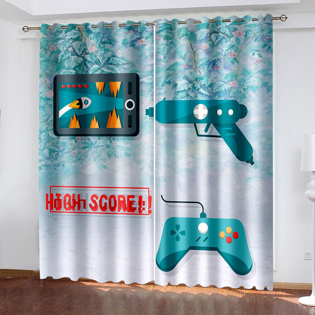 Шторы для геймеров, затемняющие шторы для мальчиков, игровые занавески для подростков, детские занавески для видеоигр, декор для гостиной, Cortina W132cm x H160cm&Grommet
Шторы для геймеров, затемняющие шторы для мальчиков, игровые занавески для подростков, детские занавески для видеоигр, декор для гостиной, Cortina W132cm x H160cm&Grommet