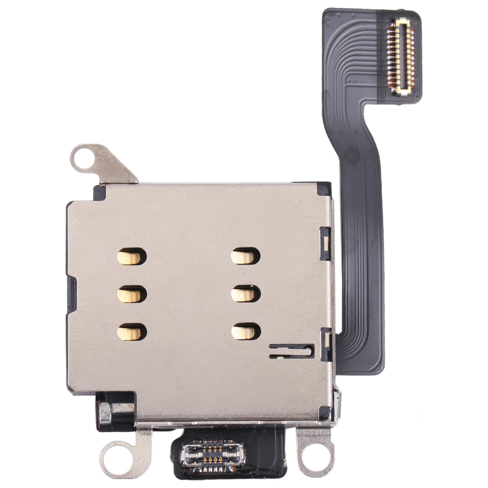 For iPhone 13 6.1 inch SIM Card and SD Card Tray Holder Flex Cable Phone Replacement Part (without Logo) Type A
For iPhone 13 6.1 inch SIM Card and SD Card Tray Holder Flex Cable Phone Replacement Part (without Logo) Type A