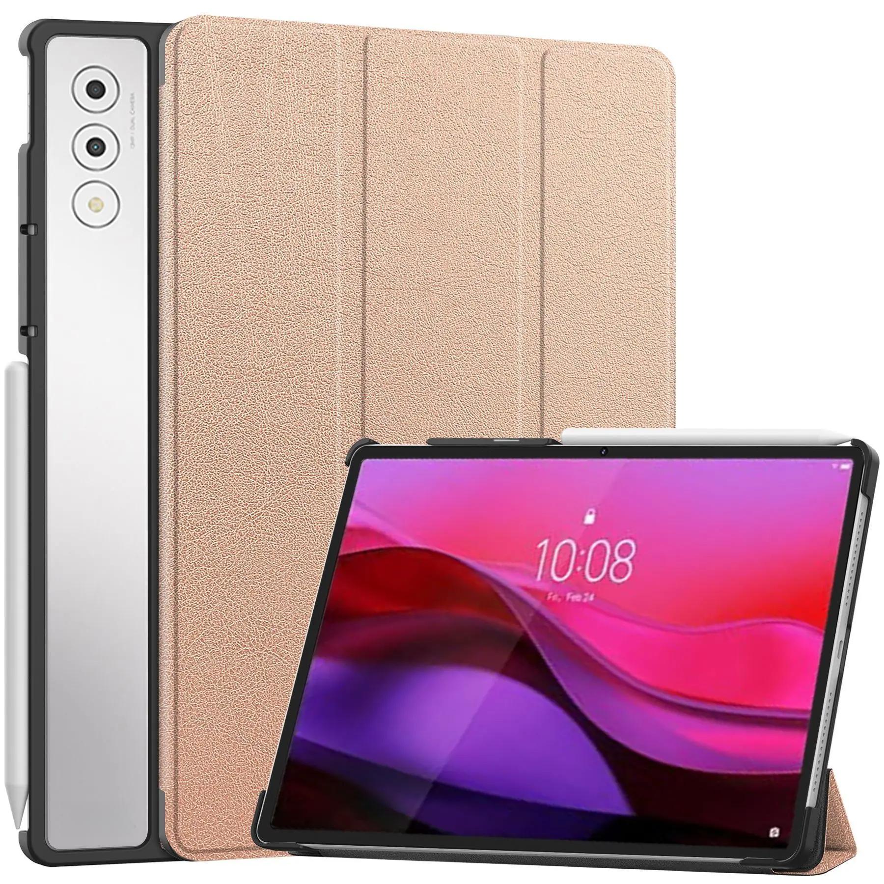 Tablet Case For Lenovo YOGA Tab Plus 12.7 Anti-drop TB-520FU Protective Cover for Yoga Tab Plus рожевий колір золота
Tablet Case For Lenovo YOGA Tab Plus 12.7 Anti-drop TB-520FU Protective Cover for Yoga Tab Plus рожевий колір золота