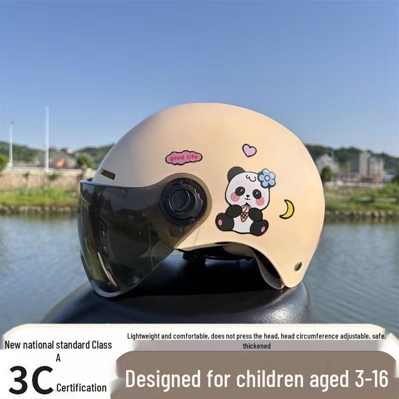 Ultra-Light Breathable Kids 3C Electric Vehicle Helmet with Sun Protection, for Boys & Girls
Ultra-Light Breathable Kids 3C Electric Vehicle Helmet with Sun Protection, for Boys & Girls
