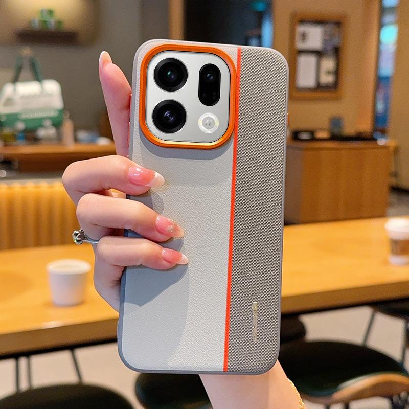 Tri Color Splicing Leather Phone Case for Oppo Find X9 Pro FindX8 Ultra X8S Plus Metal Lens Ring&independent Button Back Cover OPPO Find X8s сірий колір
Tri Color Splicing Leather Phone Case for Oppo Find X9 Pro FindX8 Ultra X8S Plus Metal Lens Ring&independent Button Back Cover OPPO Find X8s сірий колір