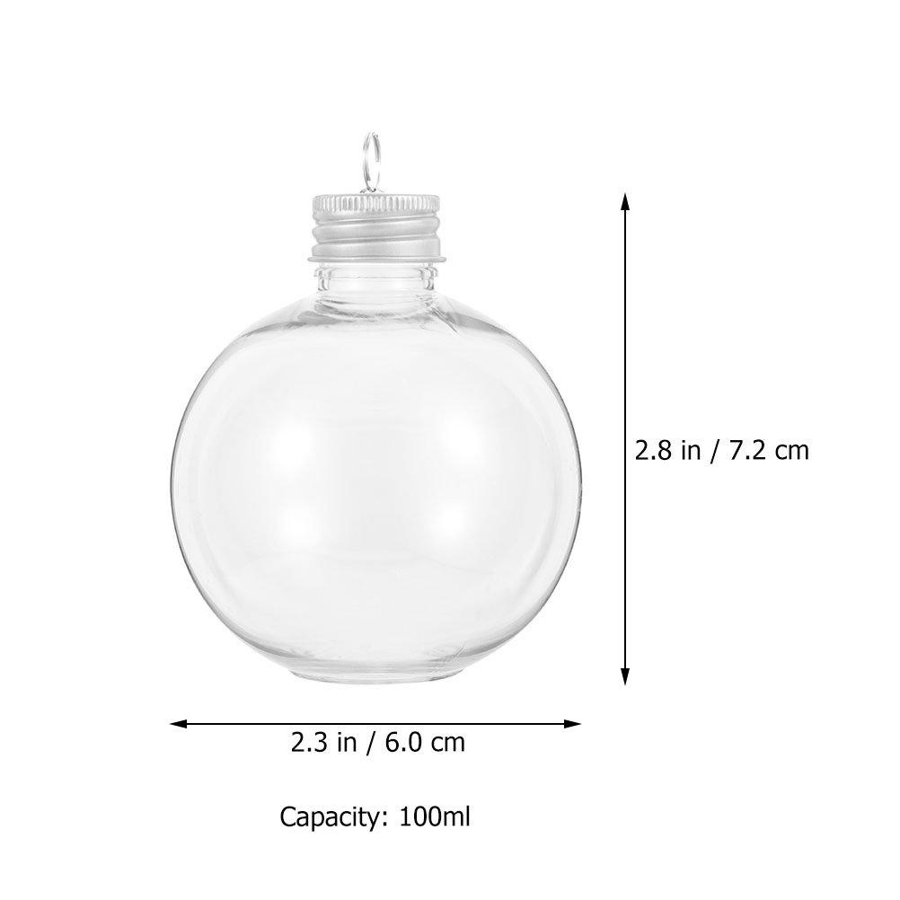 6Pcs Clear Bulb Shaped Beverage Bottles Pet Material Airtight Sealing Lids Portable Juice Milk Storage Bottles Transparent Party
6Pcs Clear Bulb Shaped Beverage Bottles Pet Material Airtight Sealing Lids Portable Juice Milk Storage Bottles Transparent Party