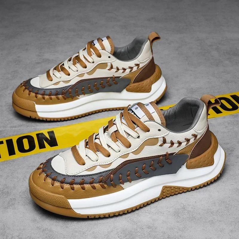 fashion Men s Board Shoes Autumn Winter Fashion Versatile Retro Thick Sole Sports Shoes Outdoor Vacation Mountaineering Casual Shoes 20
fashion Men s Board Shoes Autumn Winter Fashion Versatile Retro Thick Sole Sports Shoes Outdoor Vacation Mountaineering Casual Shoes 20