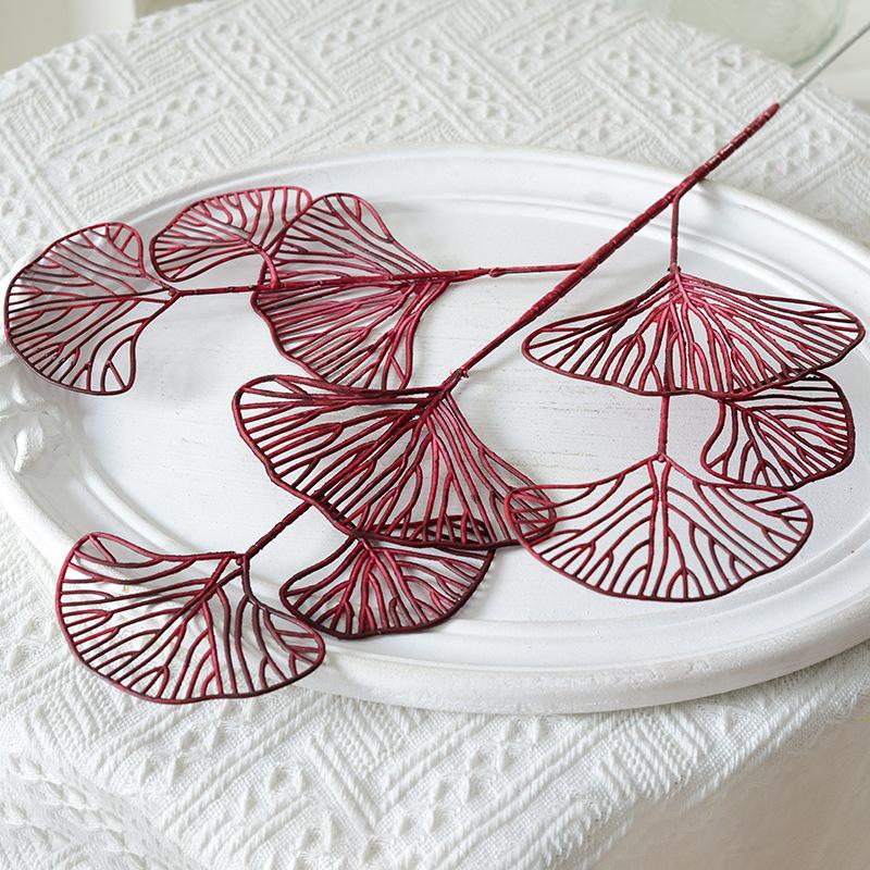 5pcs Three-pronged Fan Leaf Netting Artificial Gold Ginkgo Eucalyptus Holly For Wedding Arch Flower Arrangement Home Decor 5pcs винний
5pcs Three-pronged Fan Leaf Netting Artificial Gold Ginkgo Eucalyptus Holly For Wedding Arch Flower Arrangement Home Decor 5pcs винний