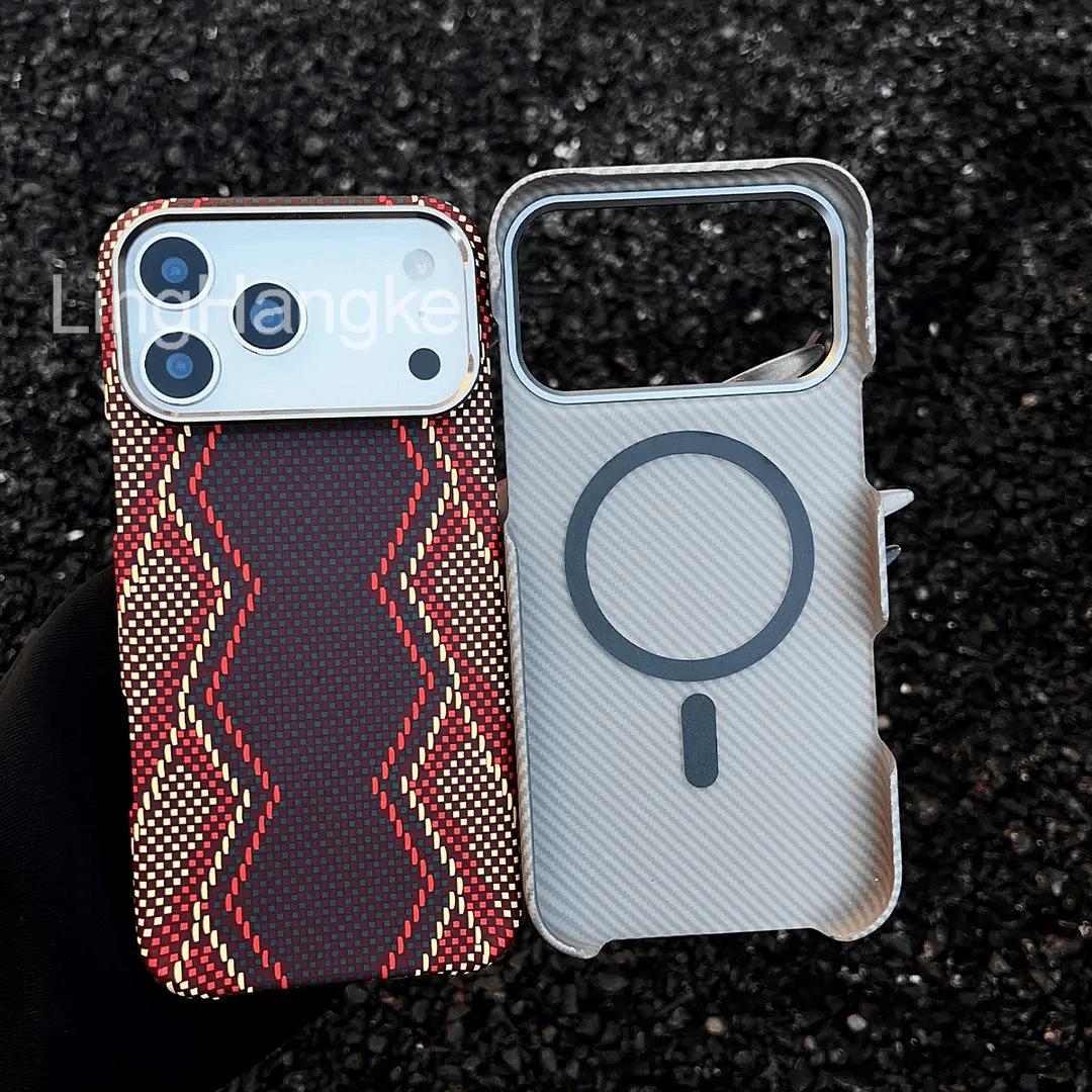Kevlar Magnetic iPhone 17 PRO MAX Case: Ultra-Thin, Bare Metal Feel, Half-Wrapped Design, Cross-Border Compatible. iPhone 17
Kevlar Magnetic iPhone 17 PRO MAX Case: Ultra-Thin, Bare Metal Feel, Half-Wrapped Design, Cross-Border Compatible. iPhone 17