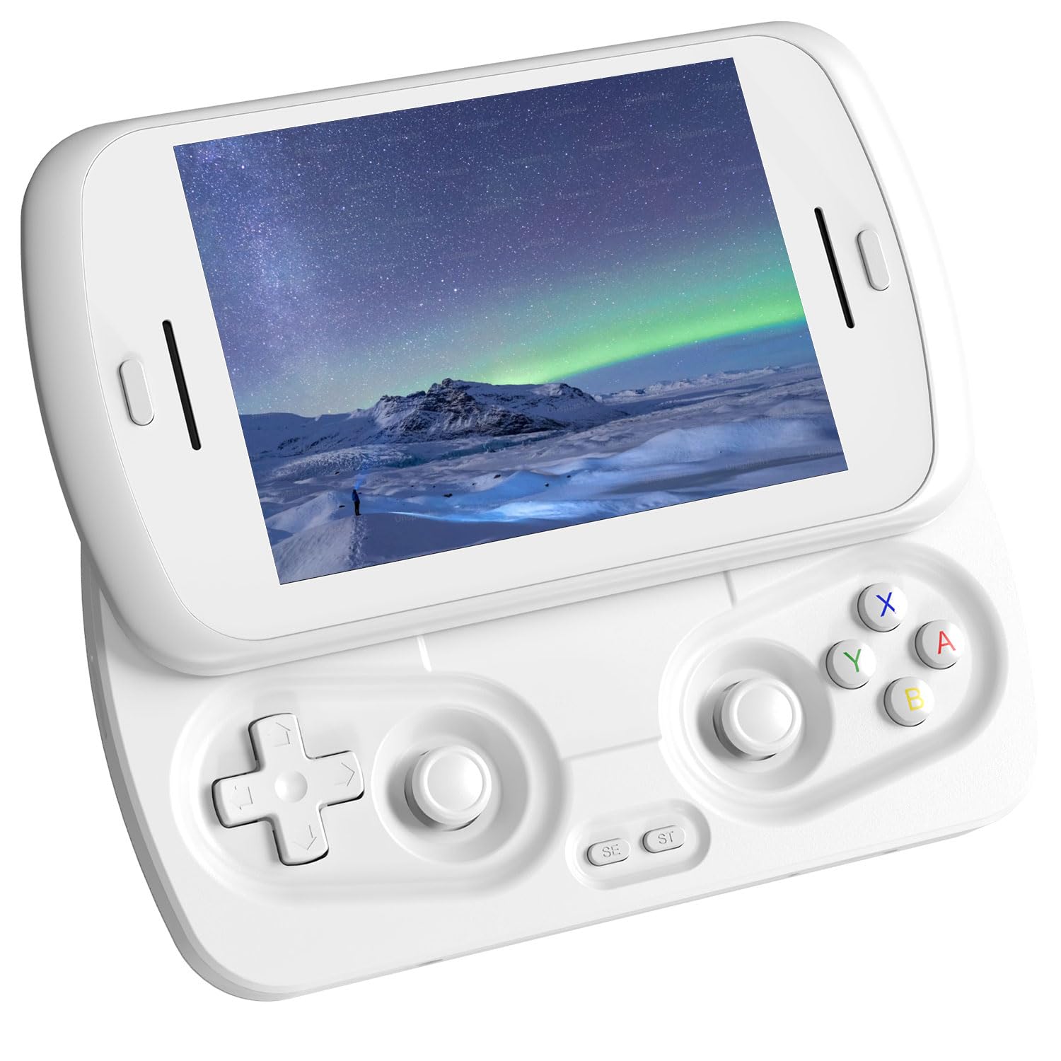 RG Slide Handheld Game Console with Unisoc T820 IPS and 5000mAh Battery Processor, 4.7-inch Screen, 1280960 Resolution, (White)
RG Slide Handheld Game Console with Unisoc T820 IPS and 5000mAh Battery Processor, 4.7-inch Screen, 1280960 Resolution, (White)