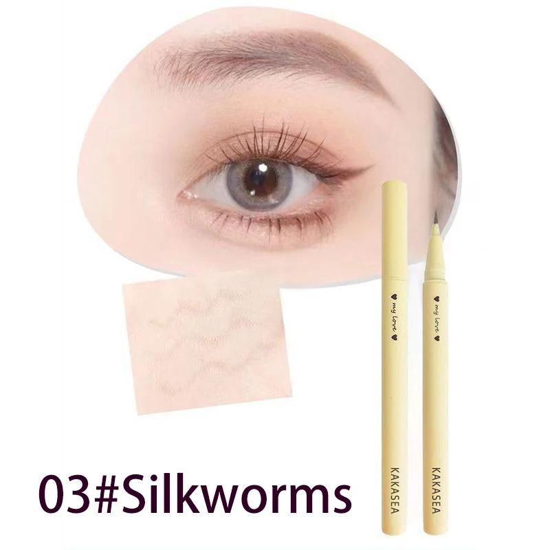Yellow Tube Liquid Eyeliner Pen Quick Dry Smooth Lasting Waterproof Eyeliner Smudge-Resistant Lying Silkworm Eyebrow Pen Makeup
Yellow Tube Liquid Eyeliner Pen Quick Dry Smooth Lasting Waterproof Eyeliner Smudge-Resistant Lying Silkworm Eyebrow Pen Makeup
